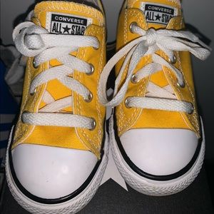converse low yellow kids unisex